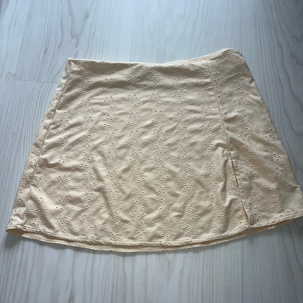 Boutine LA Cream Mini Skater Skirt